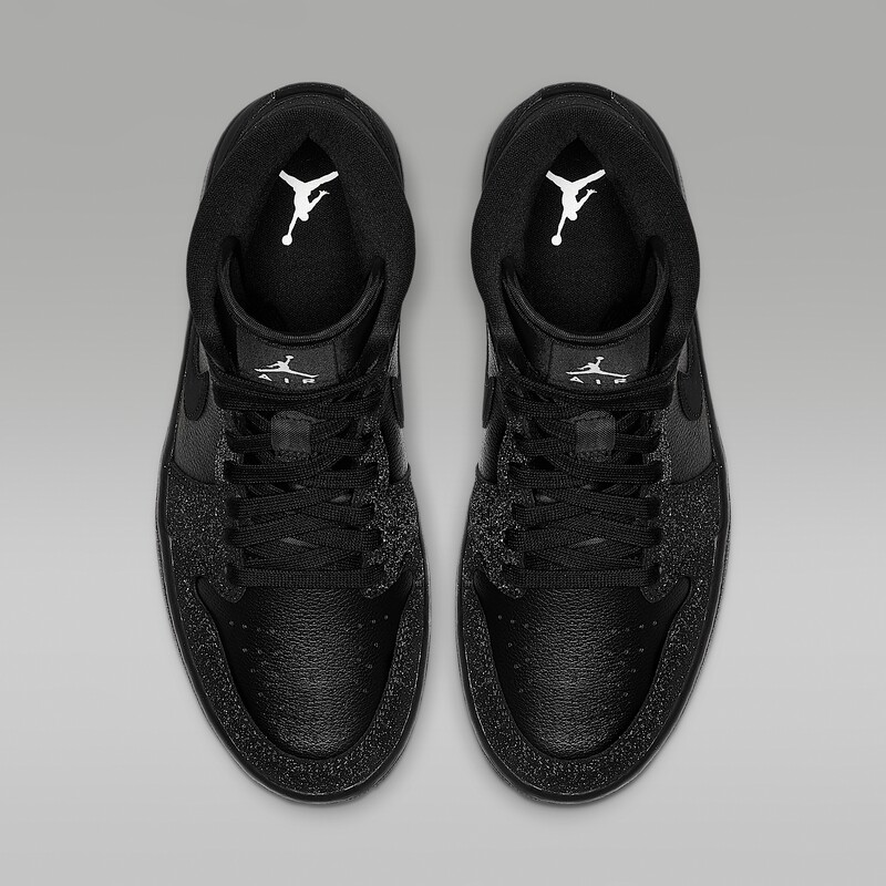 Air Jordan 1 Mid "Glitter Phantom" | BQ6472-001