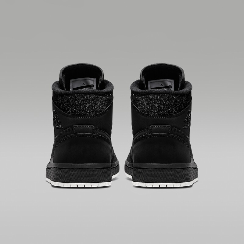Air Jordan 1 Mid "Glitter Phantom" | BQ6472-001
