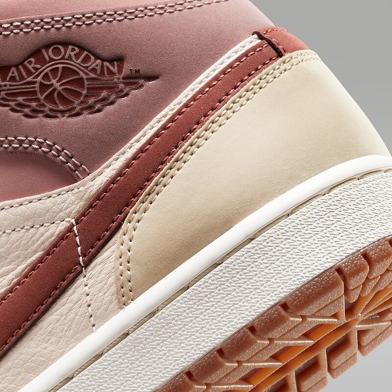 Air Jordan 1 Mid SE "Barely Orange/Ivory" | DO7440-821
