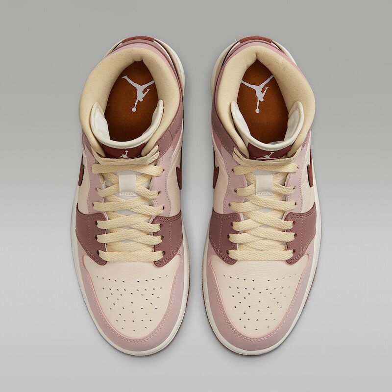 Air Jordan 1 Mid SE "Barely Orange/Ivory" | DO7440-821