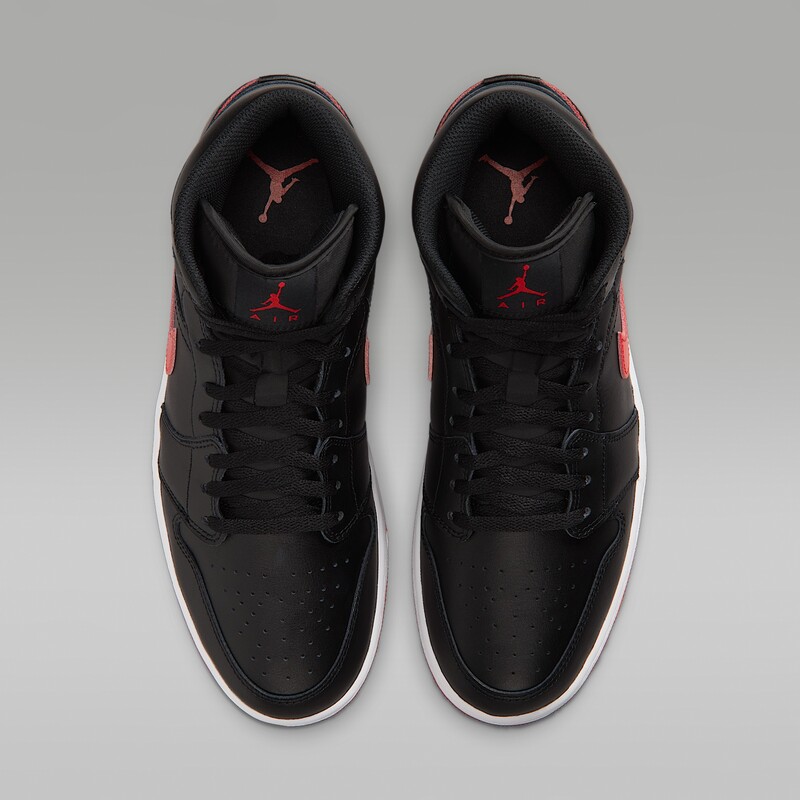 Air Jordan 1 Mid "Black/Red" | DQ8426-005
