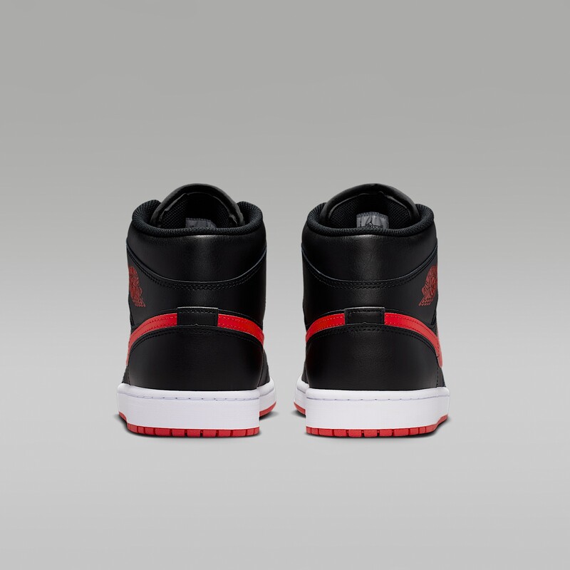 Air Jordan 1 Mid "Black/Red" | DQ8426-005 Air Jordan 1 Mid "Black/Red" | DQ8426-005