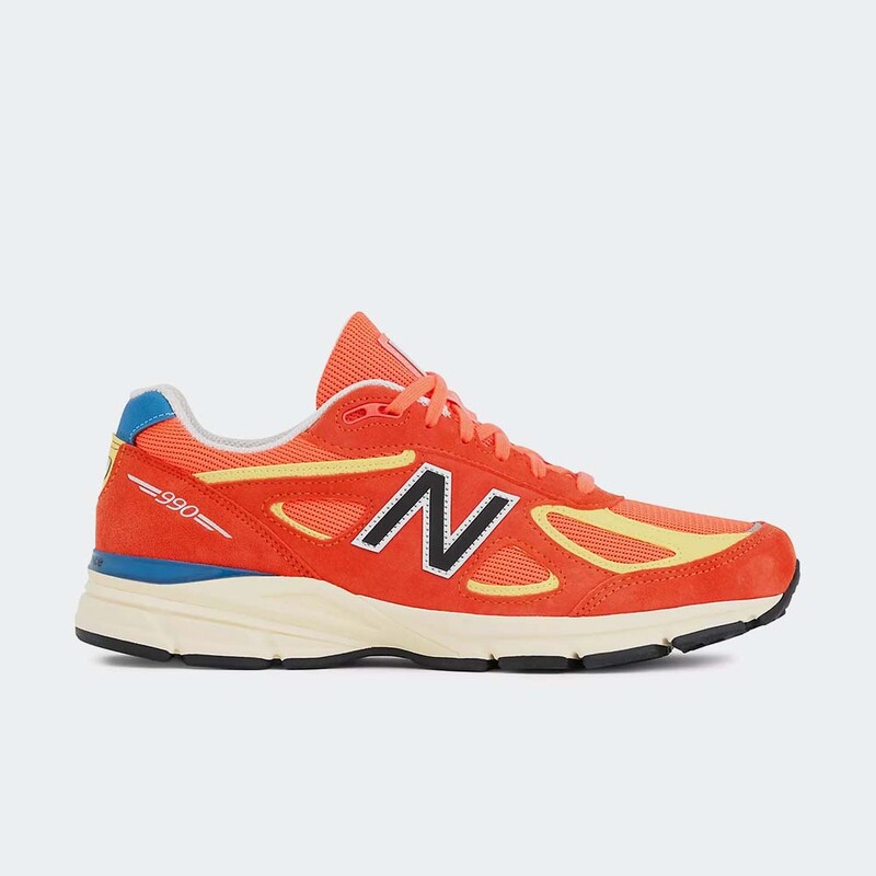 New Balance 990v4 Made in USA "Urgent Red" | U99076B