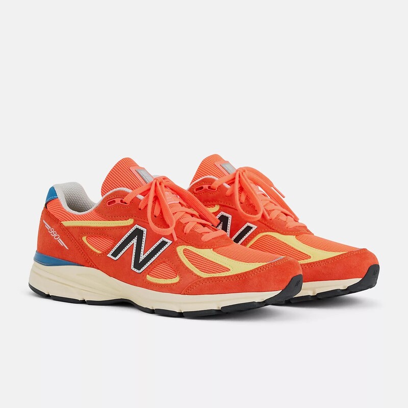 New Balance 990v4 Made in USA "Urgent Red" | U99076B