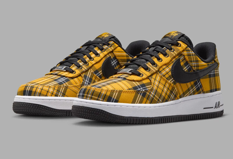 Nike Air Force 1 Low "Clueless Yellow Plaid" | IR5596-900