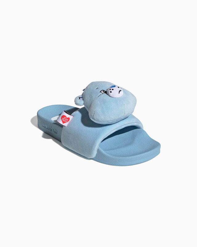 Care Bears x adidas Adilette "Grumpy Bear" | KH9954