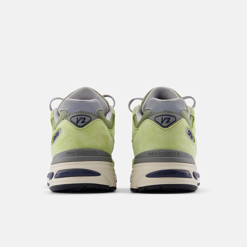 New Balance 991 V2 Made in UK "Green Banana" | U991WG2