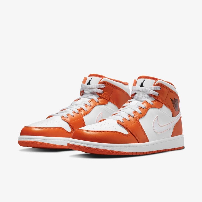 Air Jordan 1 Mid White Orange | DM3531-800