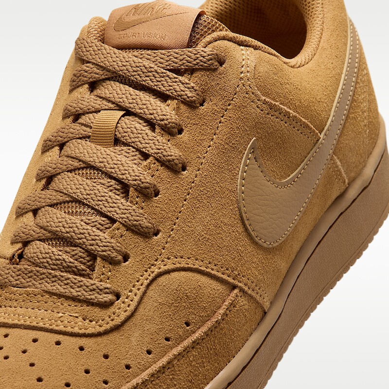Nike Court Vision Low Suede Premium "Wheat" | IQ9749-700