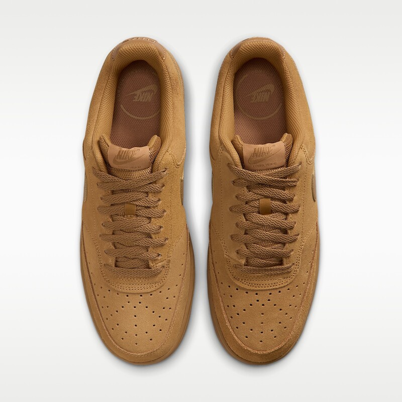 Nike Court Vision Low Suede Premium "Wheat" | IQ9749-700