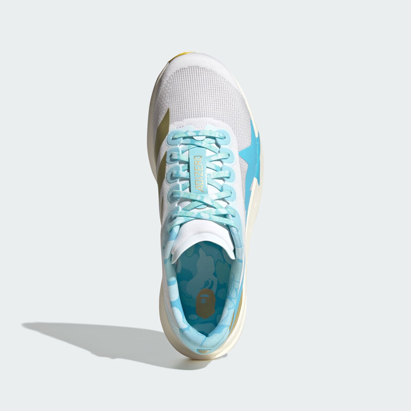 Bape x adidas Adizero Evo SL "White/Gold" | KJ5751