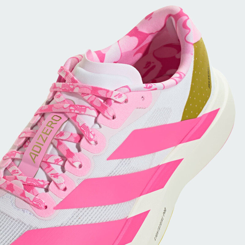 Bape x adidas Adizero Evo SL "White/Gold" | KJ5751