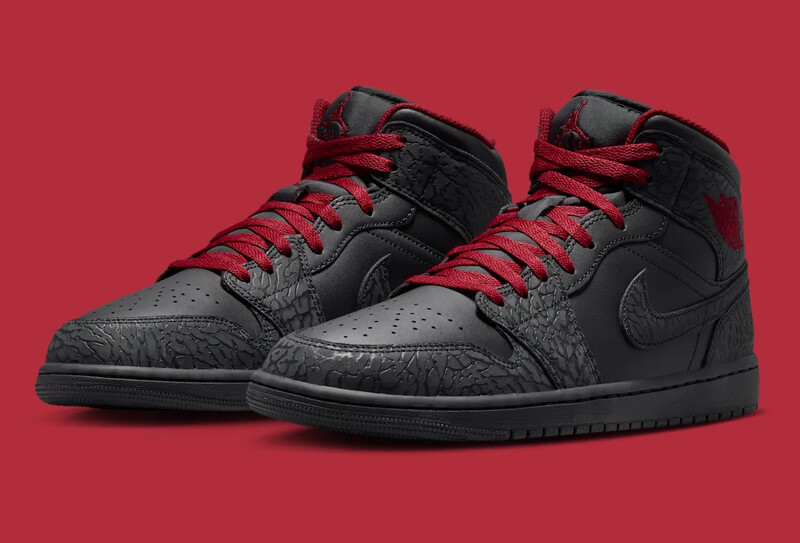 Air Jordan 1 Mid "Elephant Print" | IX3527-010
