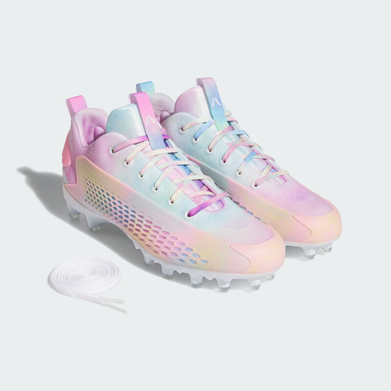 adidas Anthony Edwards 1 Low American Football Cleats "Tie-Dye" | LA6911
