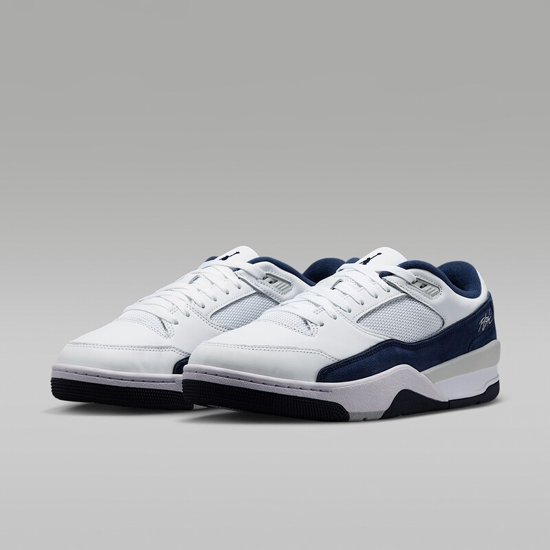 Jordan Flight Court "White/Obsidian" | HF3255-111
