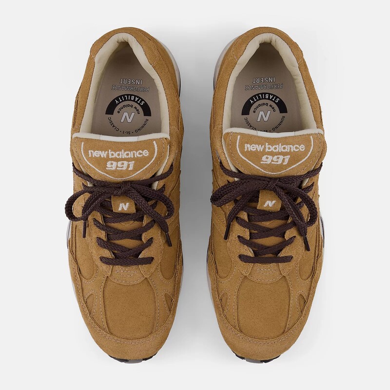 New Balance 991 Luxe Suede Made in UK "Dijon" | M991CM1