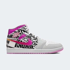 Air Jordan 1 Mid "What The Logo" | IX3522-101 Air Jordan 1 Mid "What The Logo" | IX3522-101