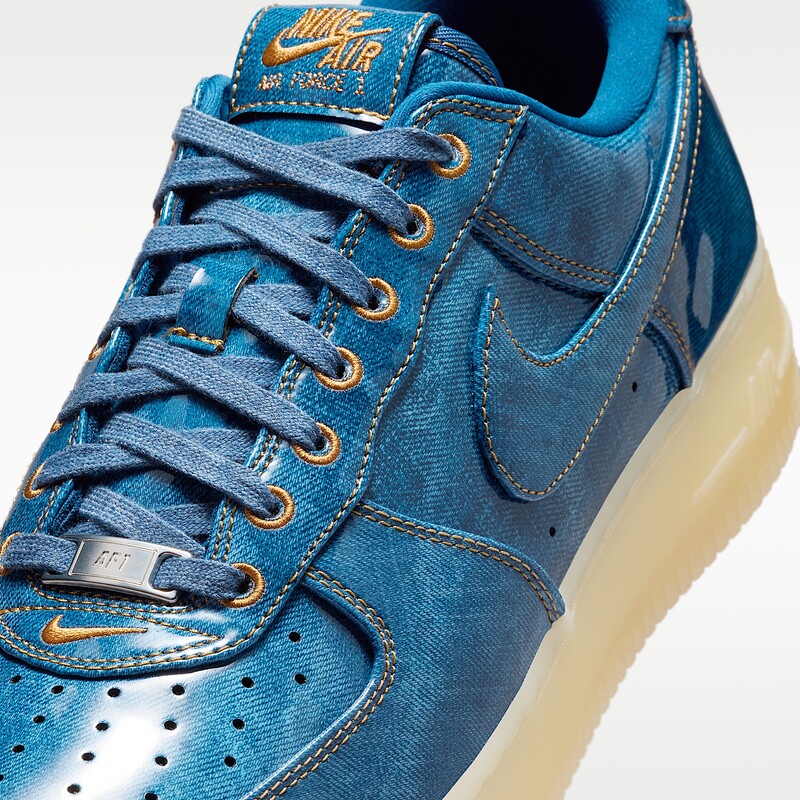 Nike Air Force 1 Low "Patent Denim" | IM5757-400