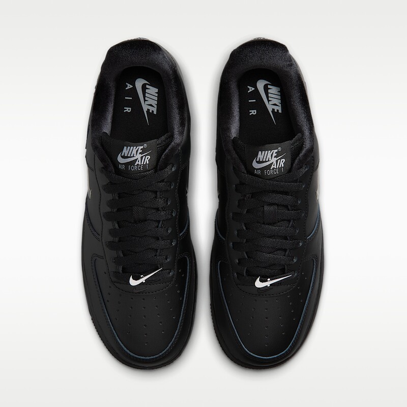 Nike Air Force 1 '07 "Black Metallic Swoosh" | IV6039-001 Nike Air Force 1 '07 "Black Metallic Swoosh" | IV6039-001