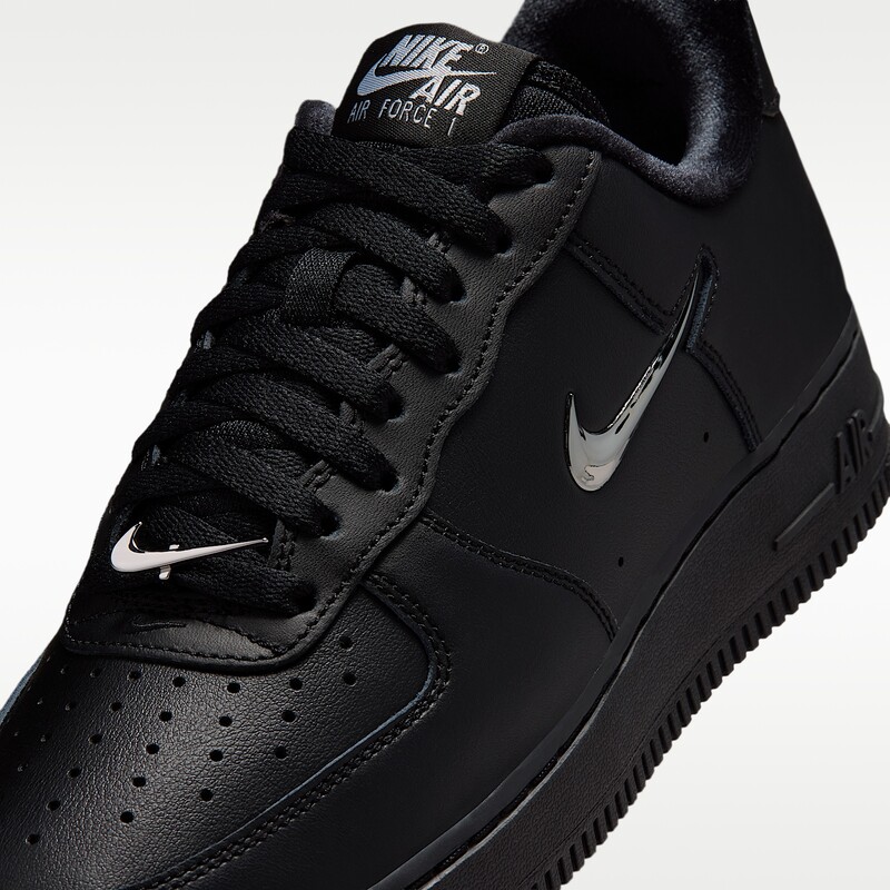 Nike Air Force 1 '07 "Black Metallic Swoosh" | IV6039-001 Nike Air Force 1 '07 "Black Metallic Swoosh" | IV6039-001
