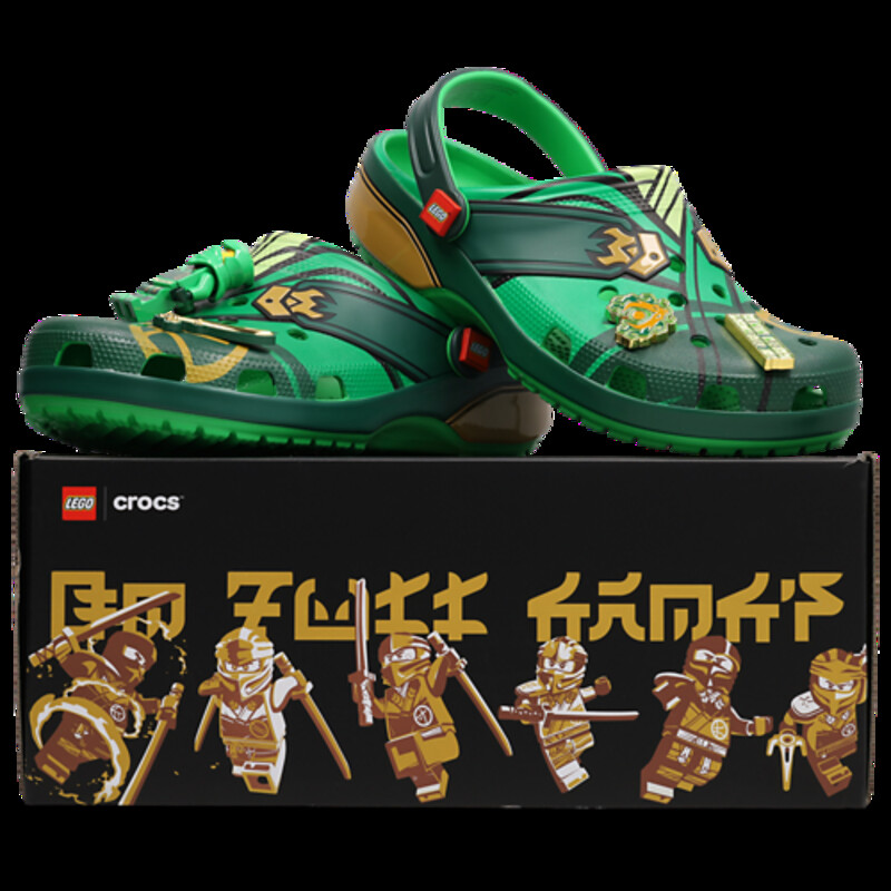 Ninjago x Crocs Classic Clog "Green Ninja" | 213553-90H Ninjago x Crocs Classic Clog "Green Ninja" | 213553-90H