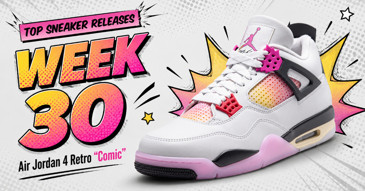 TOP SNEAKER RELEASES WEEK 30