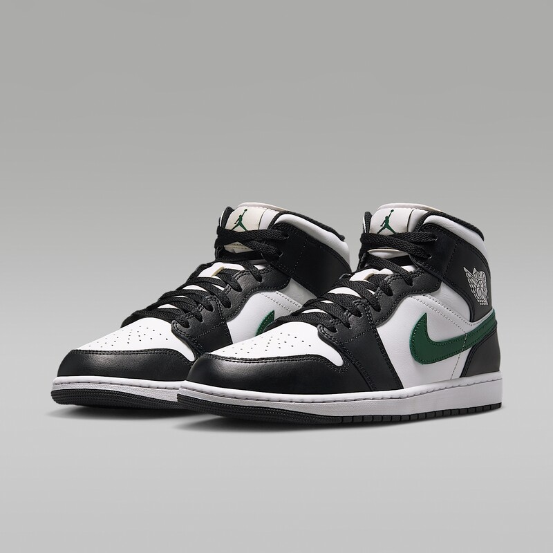 Air Jordan 1 Mid "Black/Gorge Green" | DQ8426-004