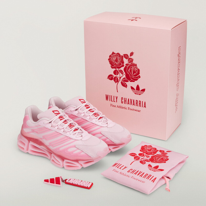 Willy Chavarria x adidas Megaride "Powder Red" | KI7006