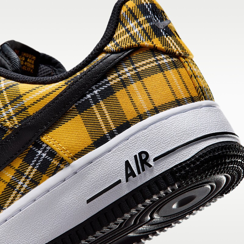 Nike Air Force 1 Low "Clueless Yellow Plaid" | IR5596-900