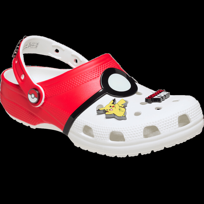 Pokemon x Crocs Classic Clog "Poké Ball" | 212064-90H Pokemon x Crocs Classic Clog "Poké Ball" | 212064-90H