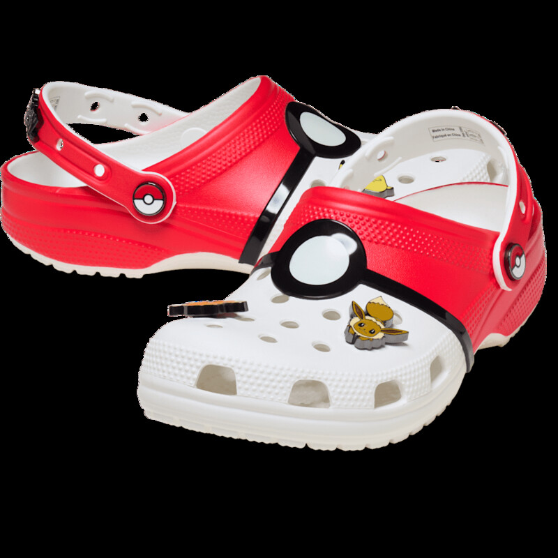 Pokemon x Crocs Classic Clog "Poké Ball" | 212064-90H Pokemon x Crocs Classic Clog "Poké Ball" | 212064-90H