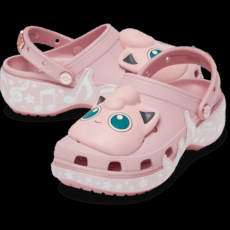 Pokemon x Crocs Classic Platform Clog "Jigglypuff" | 213869-90H