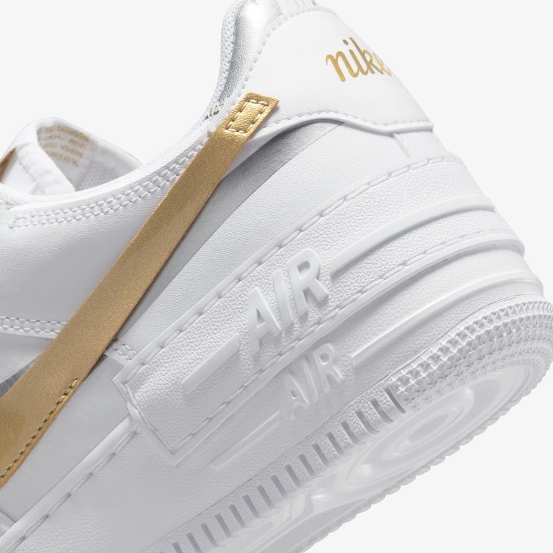 Nike Air Force 1 Shadow Gold Swoosh | DM3064-100