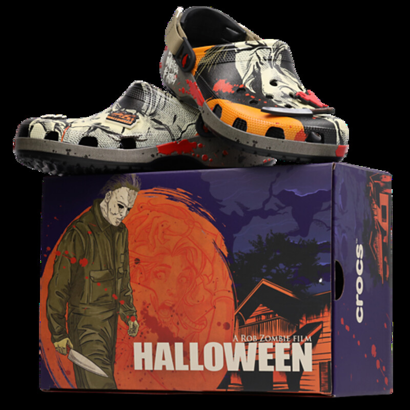 Halloween x Crocs Classic Clog "Michael Myers" | 213831-90H Halloween x Crocs Classic Clog "Michael Myers" | 213831-90H