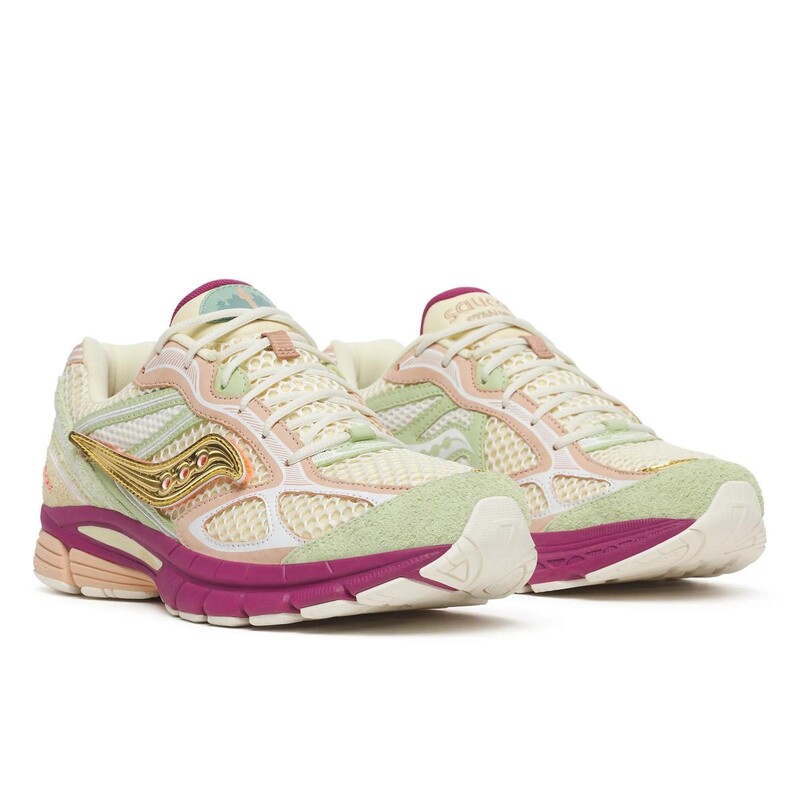 Stan Birch x Saucony Pro Grid Guide 7 "Cream/Mint Purple" | S71070-2