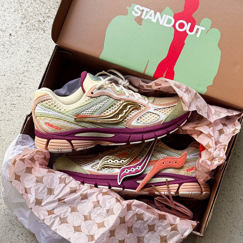 Stan Birch x Saucony Pro Grid Guide 7 "Cream/Mint Purple" | S71070-2