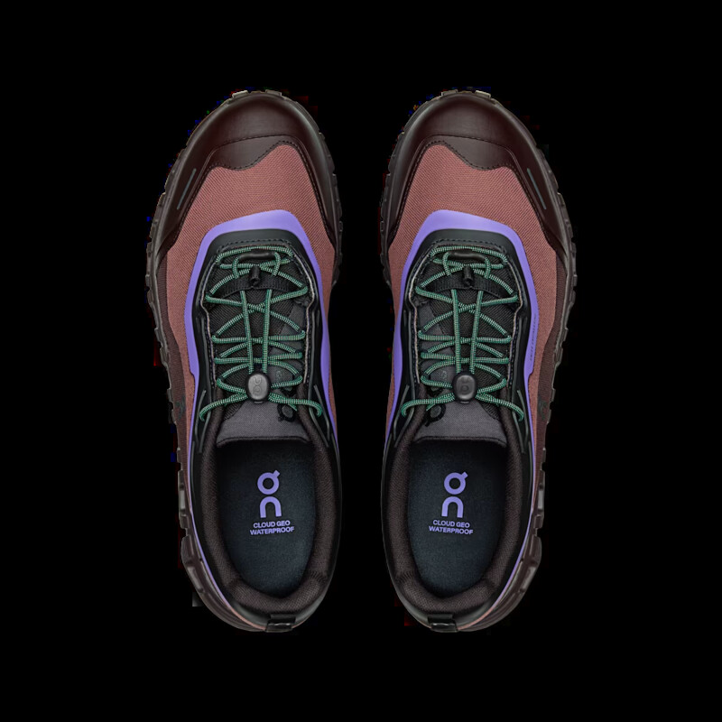 On Cloud 6 Geo Waterproof "Black/Tyrian" | 3MG10425391