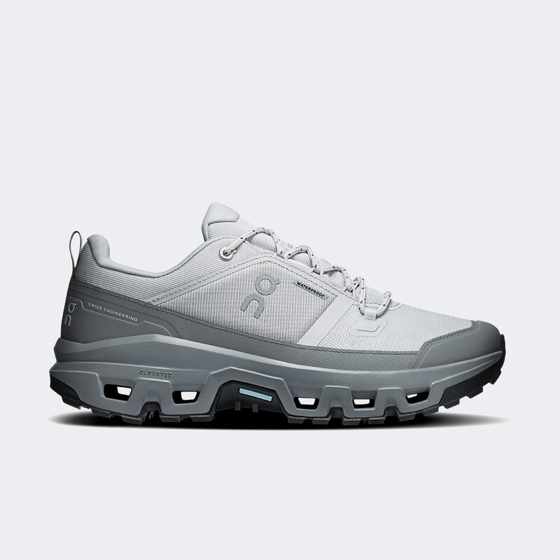 On Cloudrock Low Waterproof "Glacier/Rock" | 3MF10251472