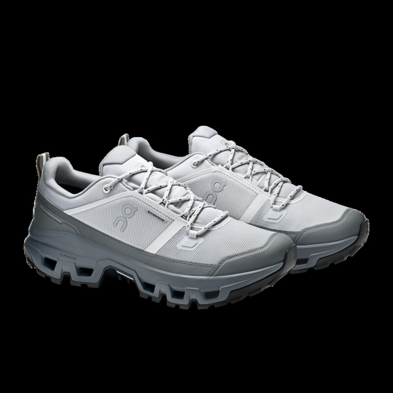 On Cloudrock Low Waterproof "Glacier/Rock" | 3MF10251472