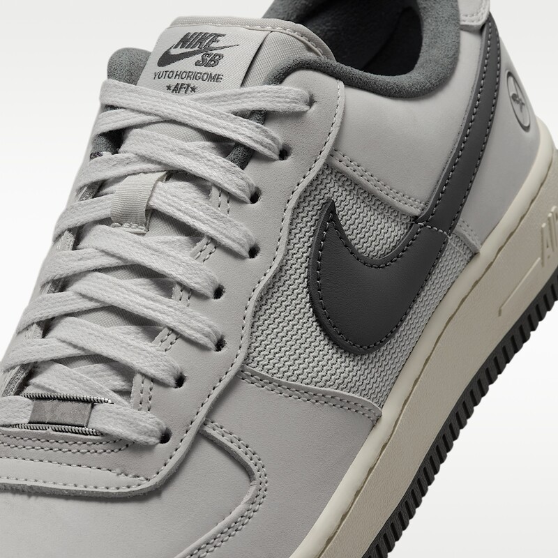 Yuto Horigome x Nike SB Air Force 1 Low "Iron Grey" | IO8439-100 Yuto Horigome x Nike SB Air Force 1 Low "Iron Grey" | IO8439-100