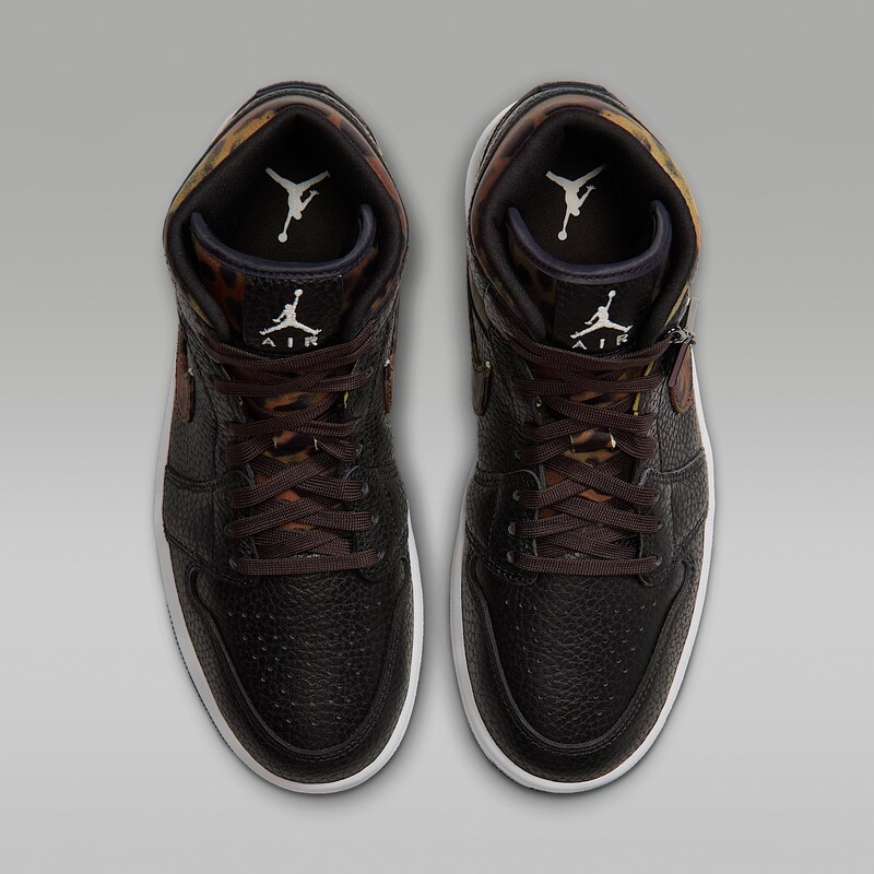 Air Jordan 1 Mid "Velvet Brown Leopard" | IQ5161-001