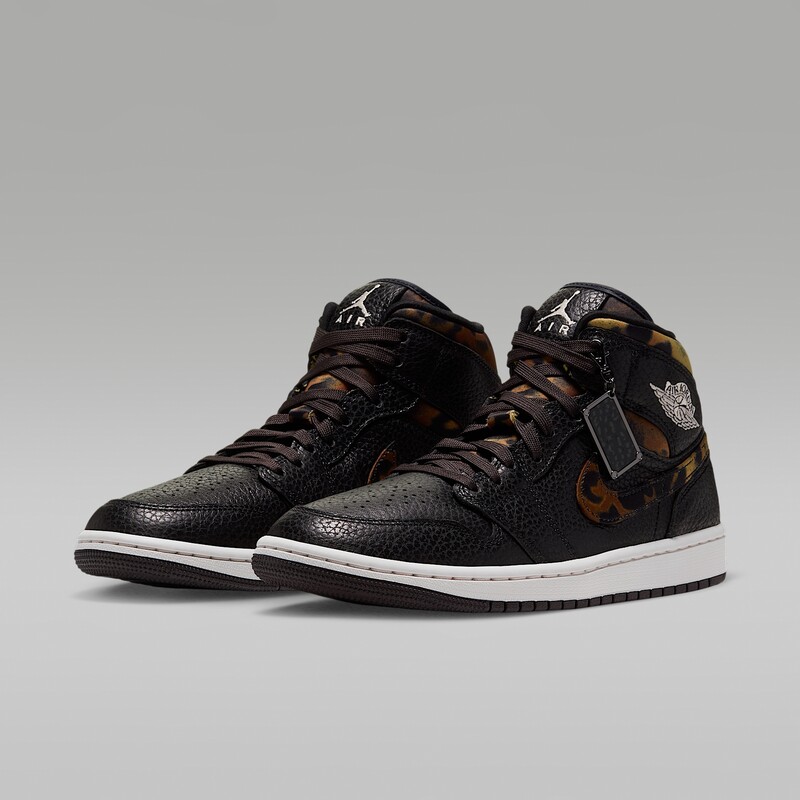 Air Jordan 1 Mid "Velvet Brown Leopard" | IQ5161-001