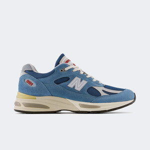 New Balance 991V2 Made in UK Vintage Sports "Bluesteel" | U991WS2