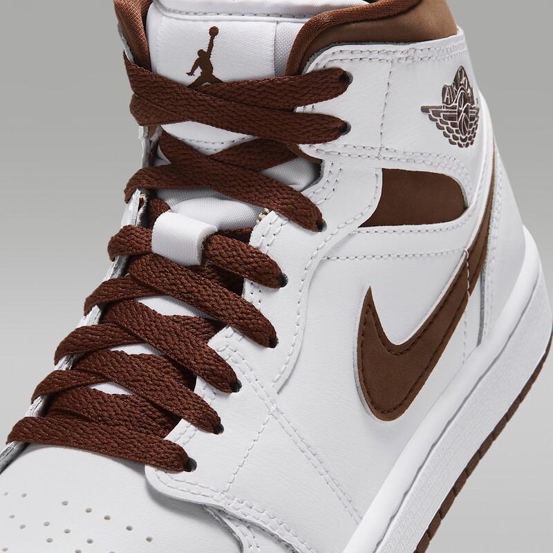 Air Jordan 1 Mid "White/Cacao Wow" | BQ6472-125 Air Jordan 1 Mid "White/Cacao Wow" | BQ6472-125