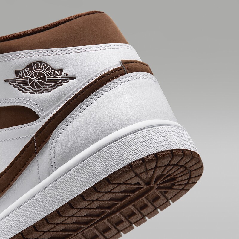 Air Jordan 1 Mid "White/Cacao Wow" | BQ6472-125