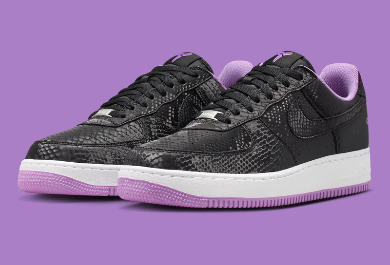 Kobe Bryant x Nike Air Force 1 Low "Black/Purple Stardust" | IB0018-007