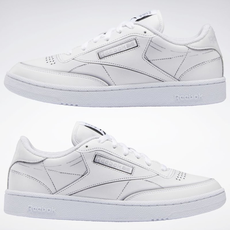 Maison Margiela x Reebok Club C White | H02407
