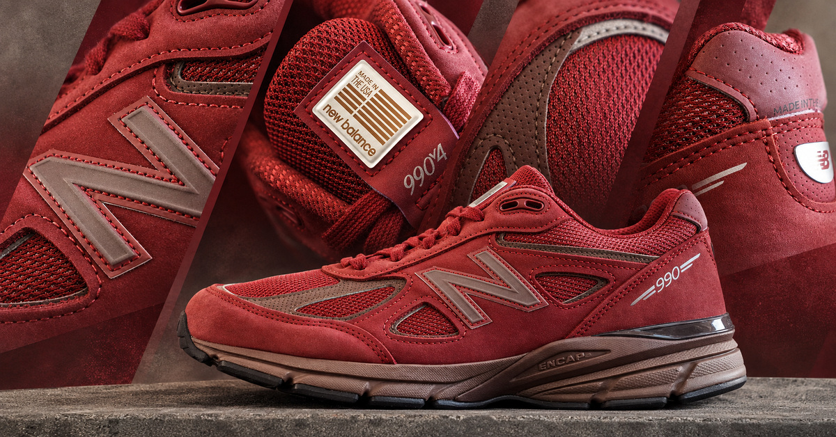 Latest Pickup: New Balance Made in USA 990v4 "Monarch Burgundy" 