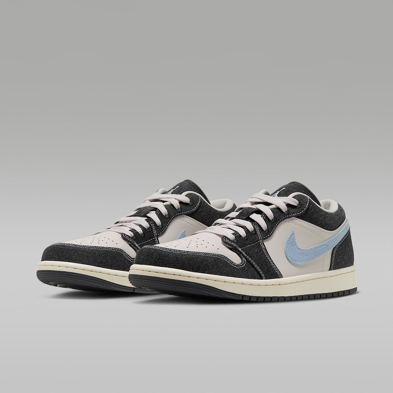 Air Jordan 1 Low SE Denim "Phantom/Armory Blue" | JA4395-041