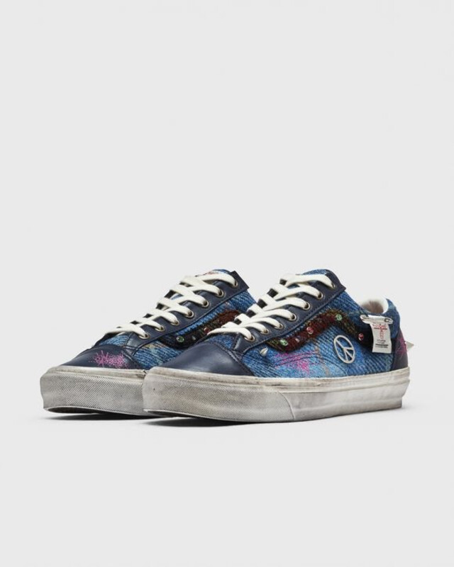 Harris Tweed x Vans LX Old Skool 3 "Navy" | VN000E8VBIP1